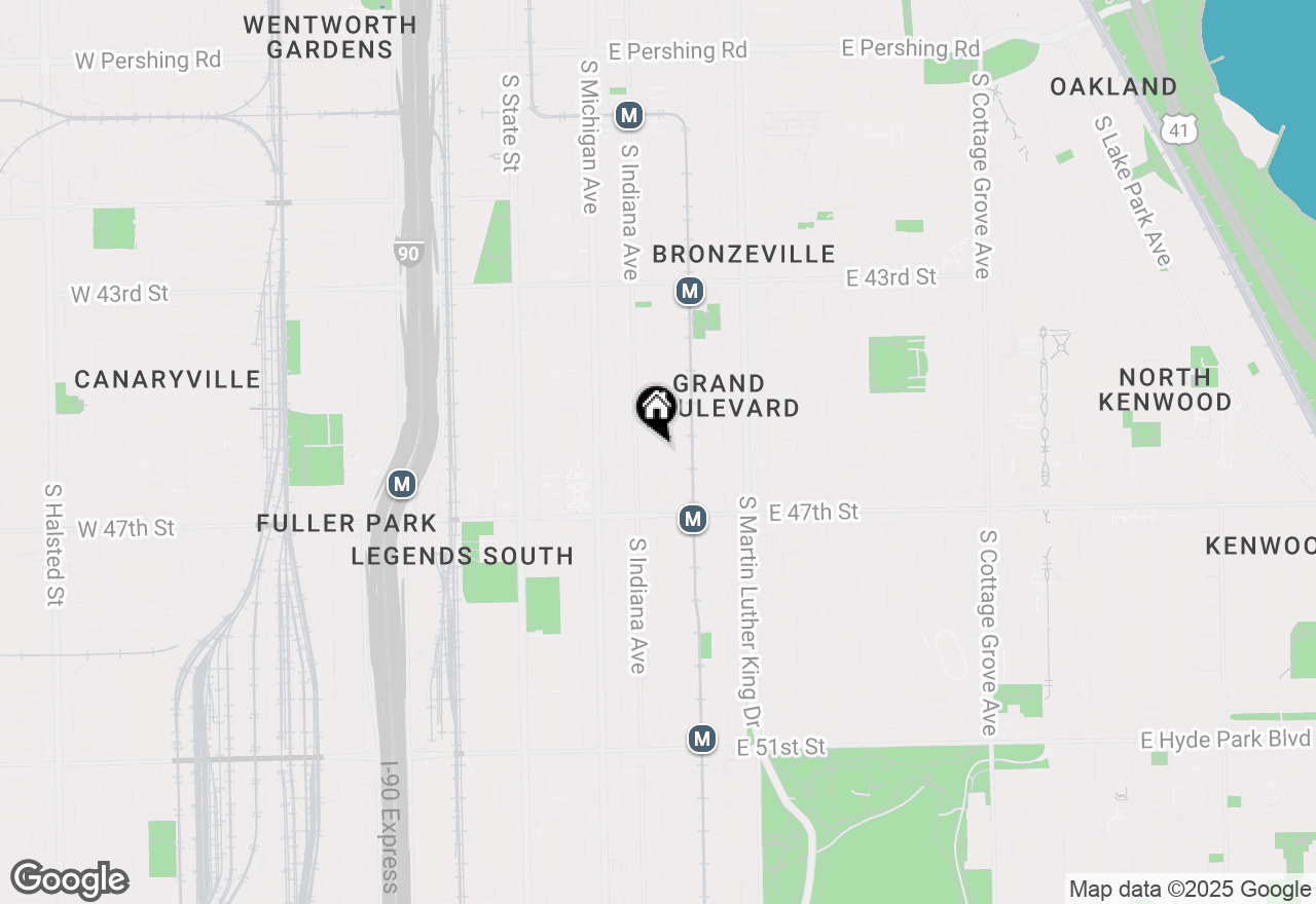 Map of 218 E 46th Street, Chicago, IL 60653