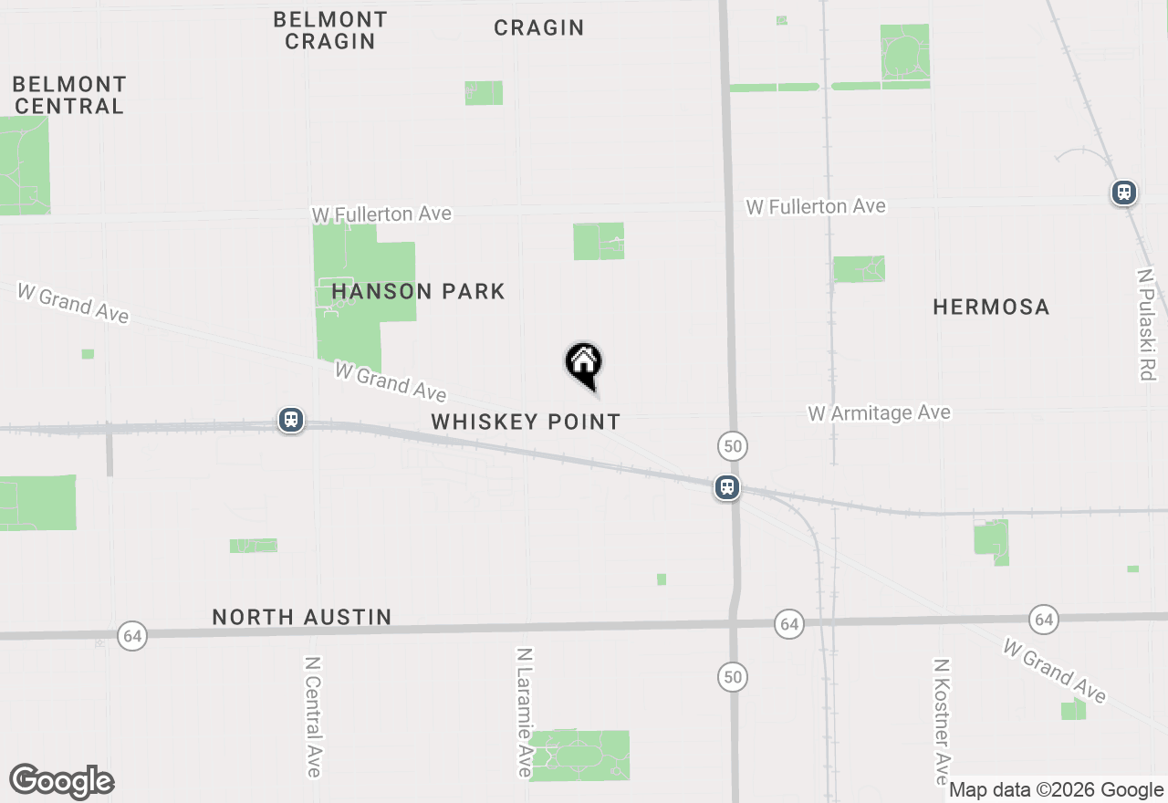 Map of 2019 N Leclaire Avenue, Chicago, IL 60639