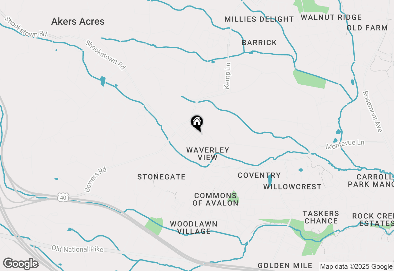 Map of 1634 Blacksmith Way #LOT 173, Frederick, MD 21702