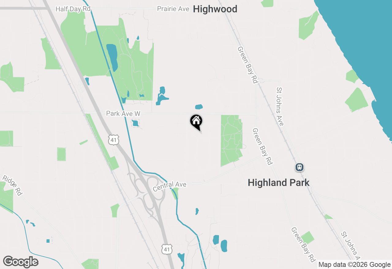 Map of 983 Harvard Court, Highland Park, IL 60035