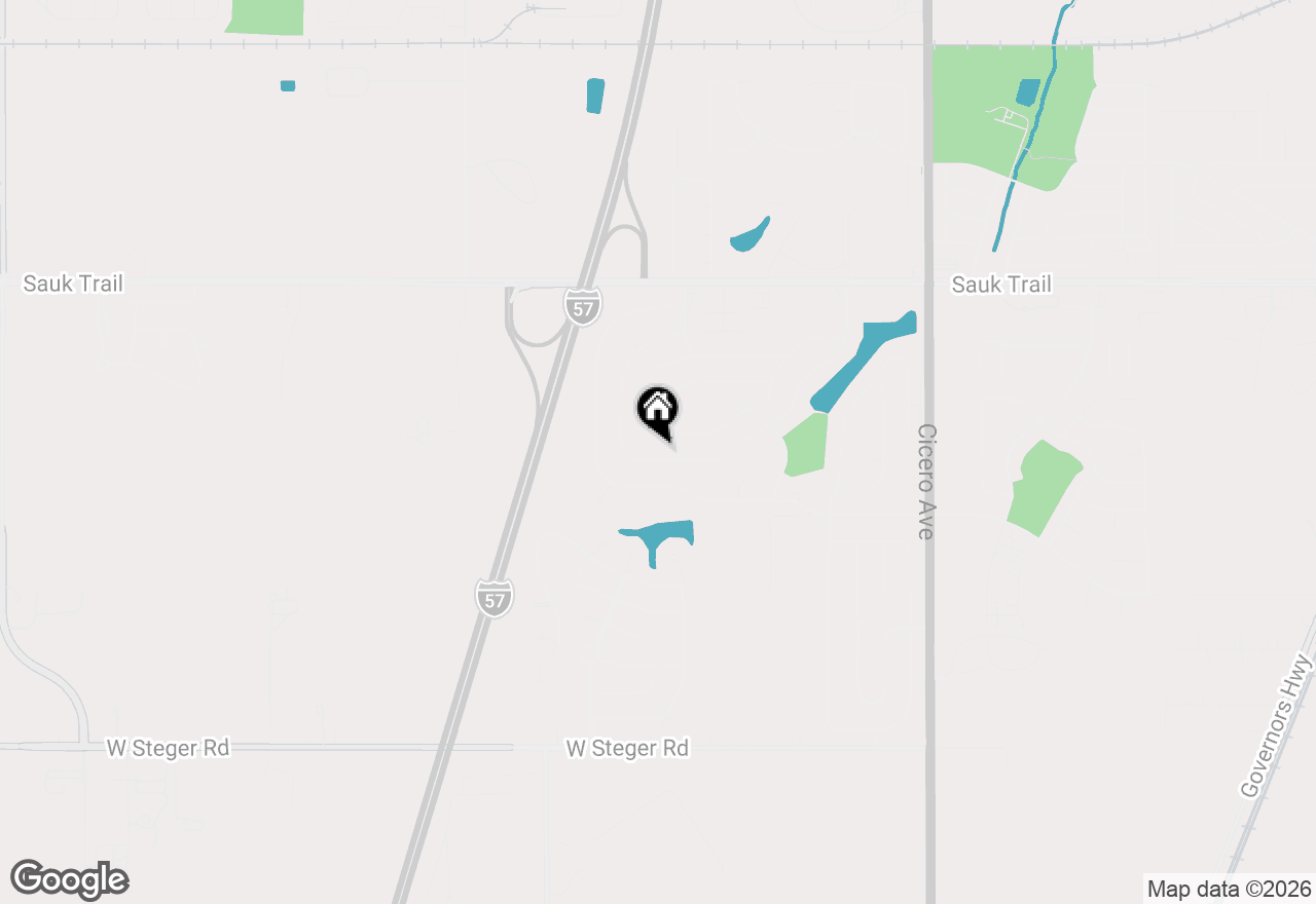 Map of 5252 Arquilla Drive, Richton Park, IL 60471