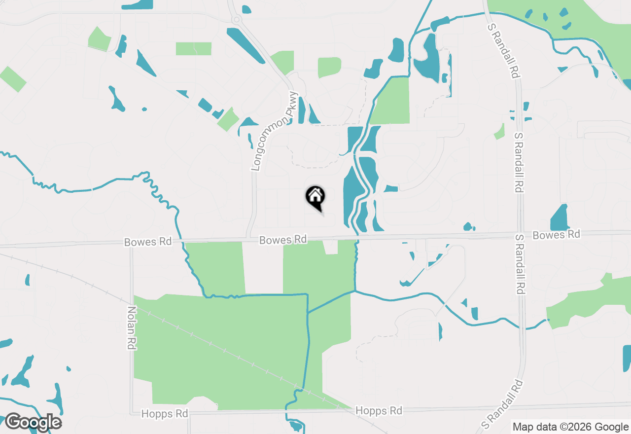 Map of 2772 Cascade Falls Circle, Elgin, IL 60124