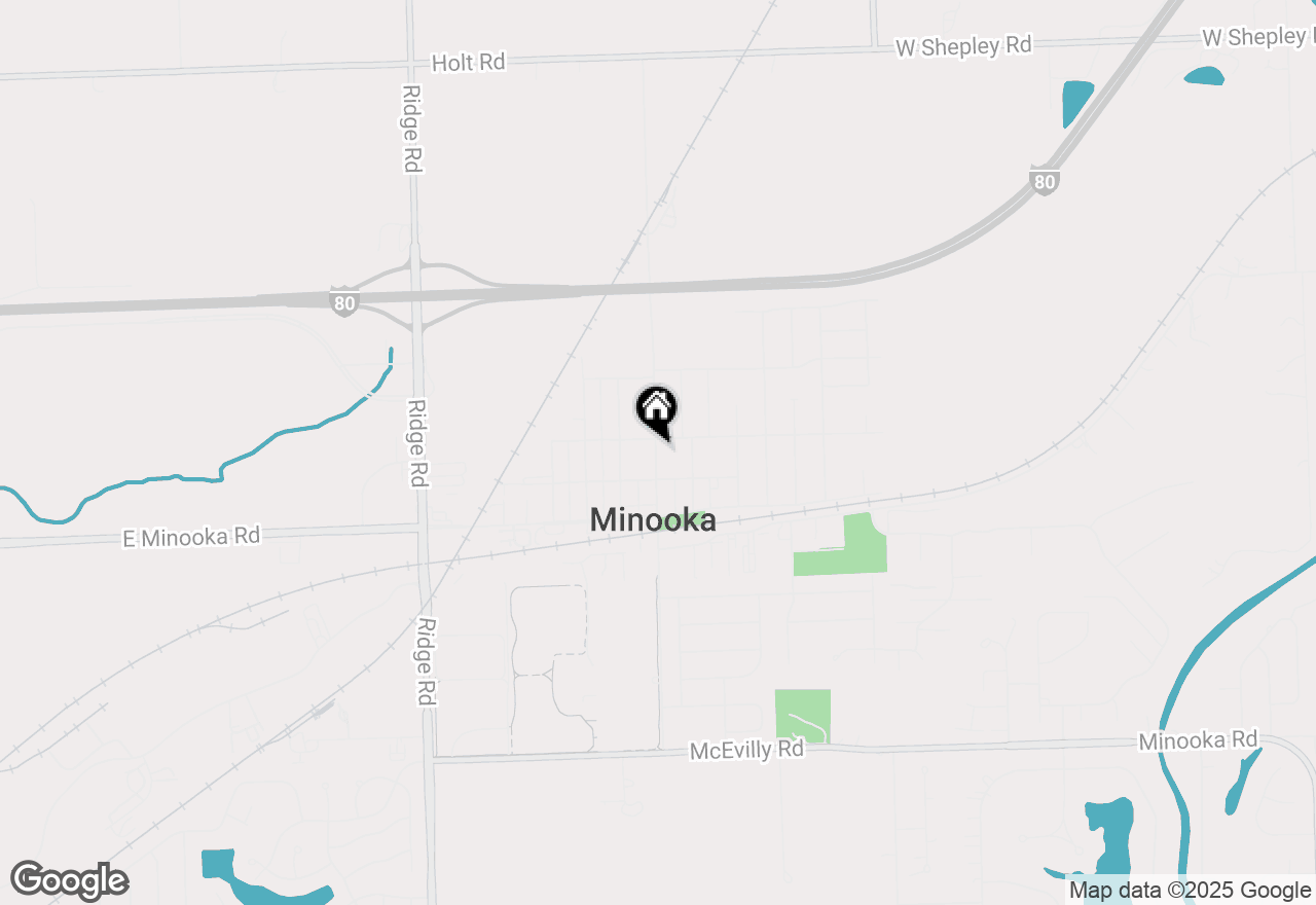 Map of 208 N Wabena, Minooka, IL 60447