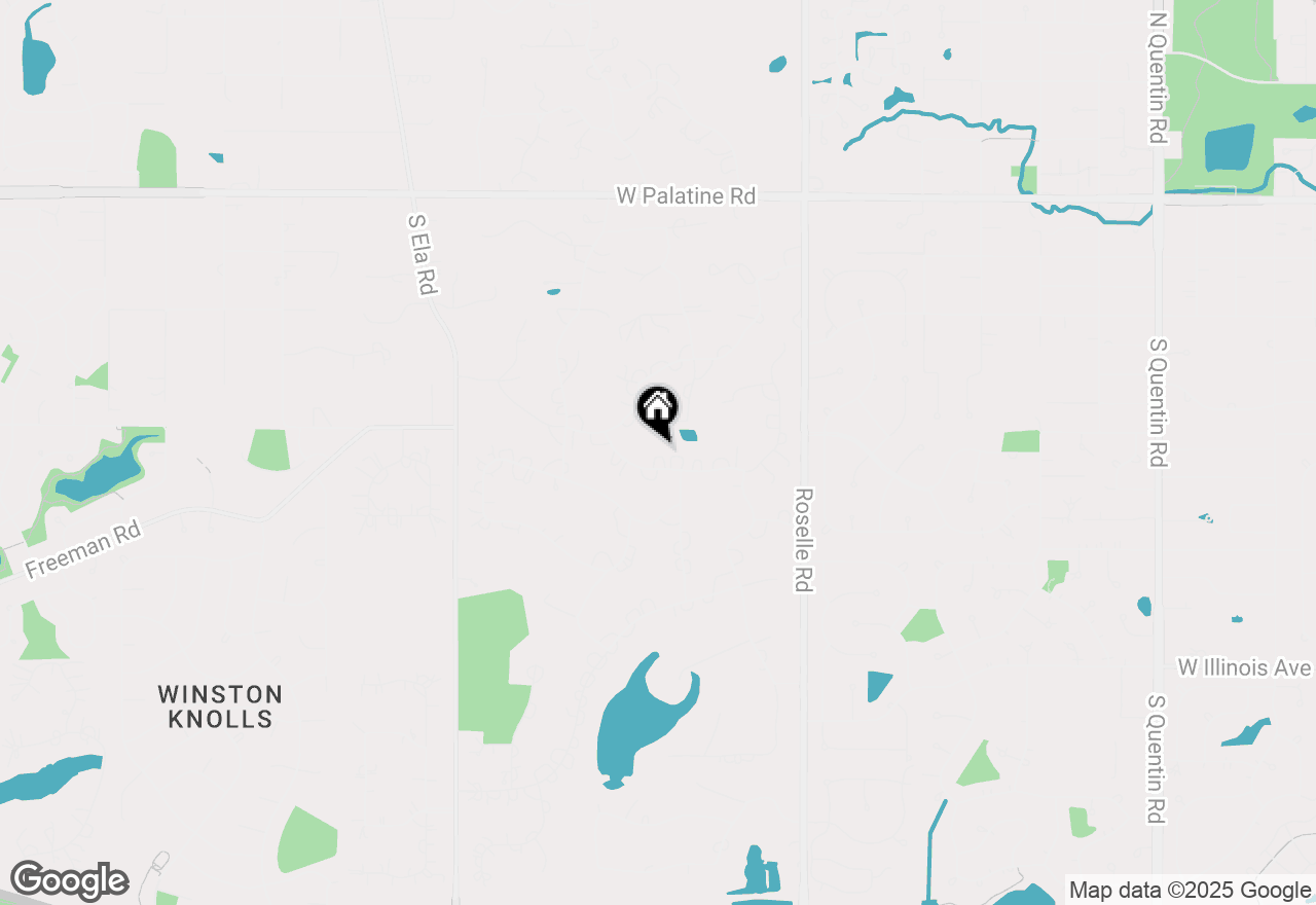 Map of 1680 Pheasant Trail, Inverness, IL 60067