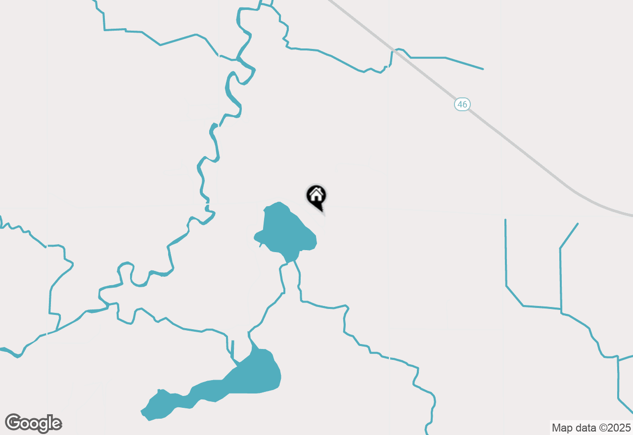 Map of 7979 Arthur Road, Six Lakes, MI 48886