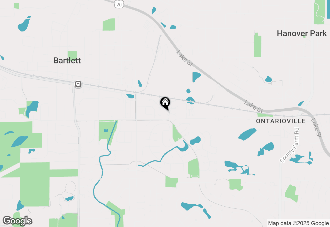 Map of 380 Newport Lane #C1, Bartlett, IL 60103