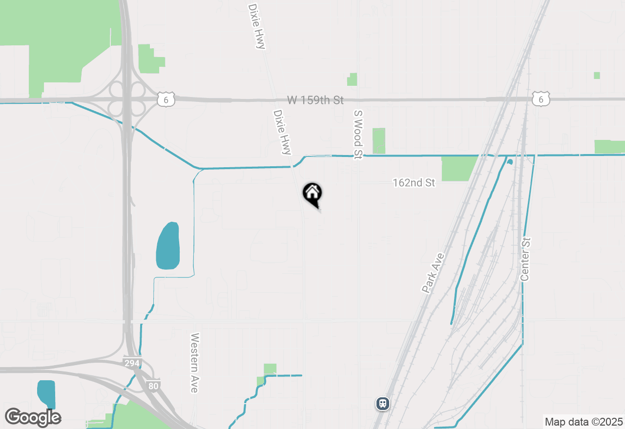 Map of 1945 W 163rd Street, Markham, IL 60428