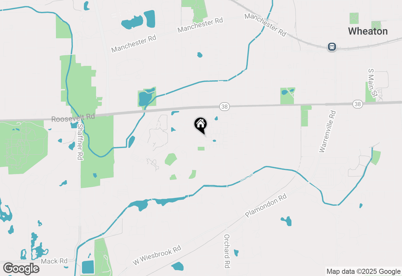 Map of 969 Kilkenny Drive #6104, Wheaton, IL 60189