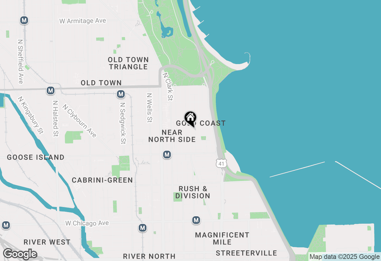 Map of 1330 N State Parkway #2, Chicago, IL 60610