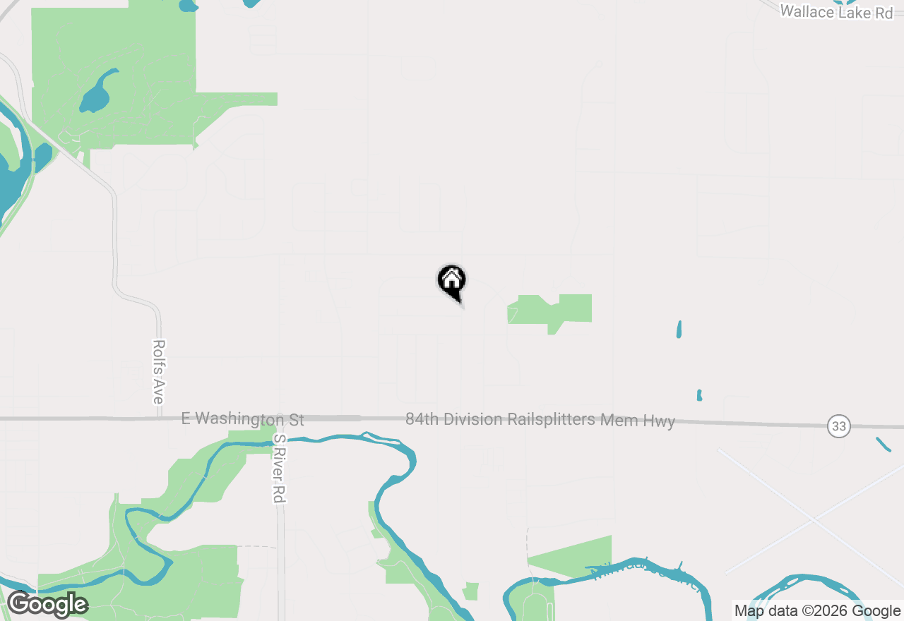 Map of 2118 Canary St, West Bend, WI 53090
