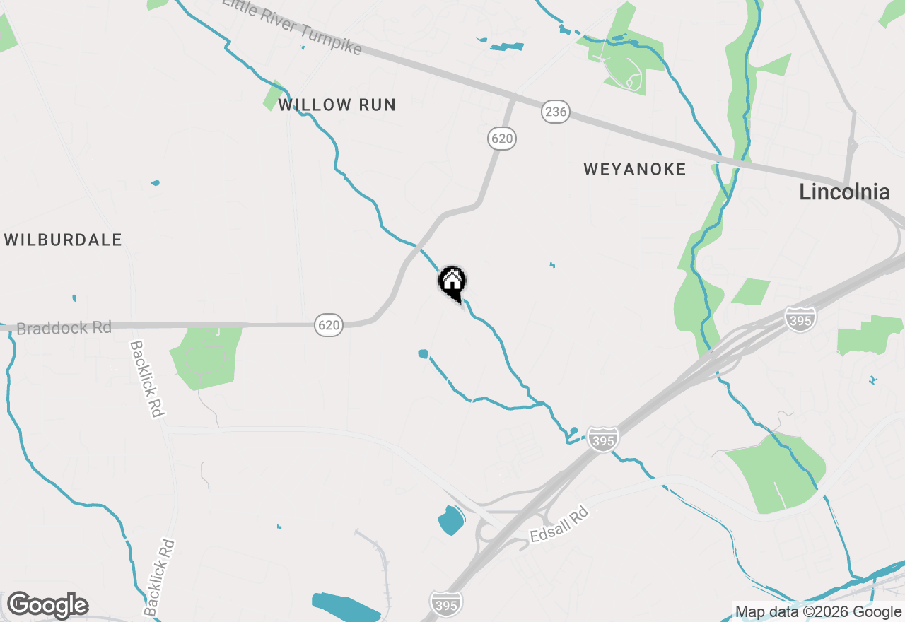 Map of 6532 Spring Valley Drive, Alexandria, VA 22312