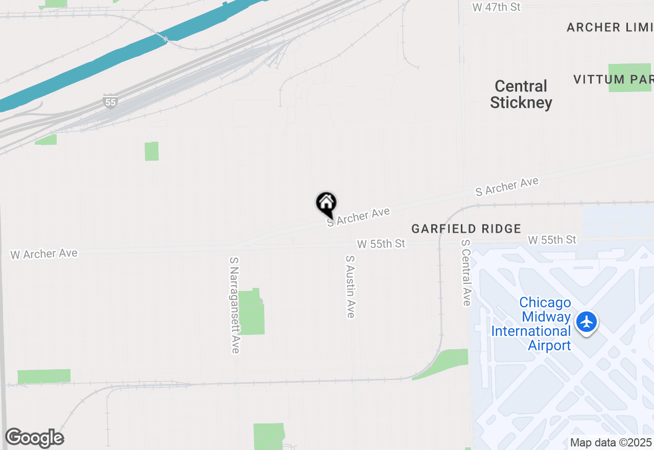Map of 6189 S Archer Avenue, Chicago, IL 60638