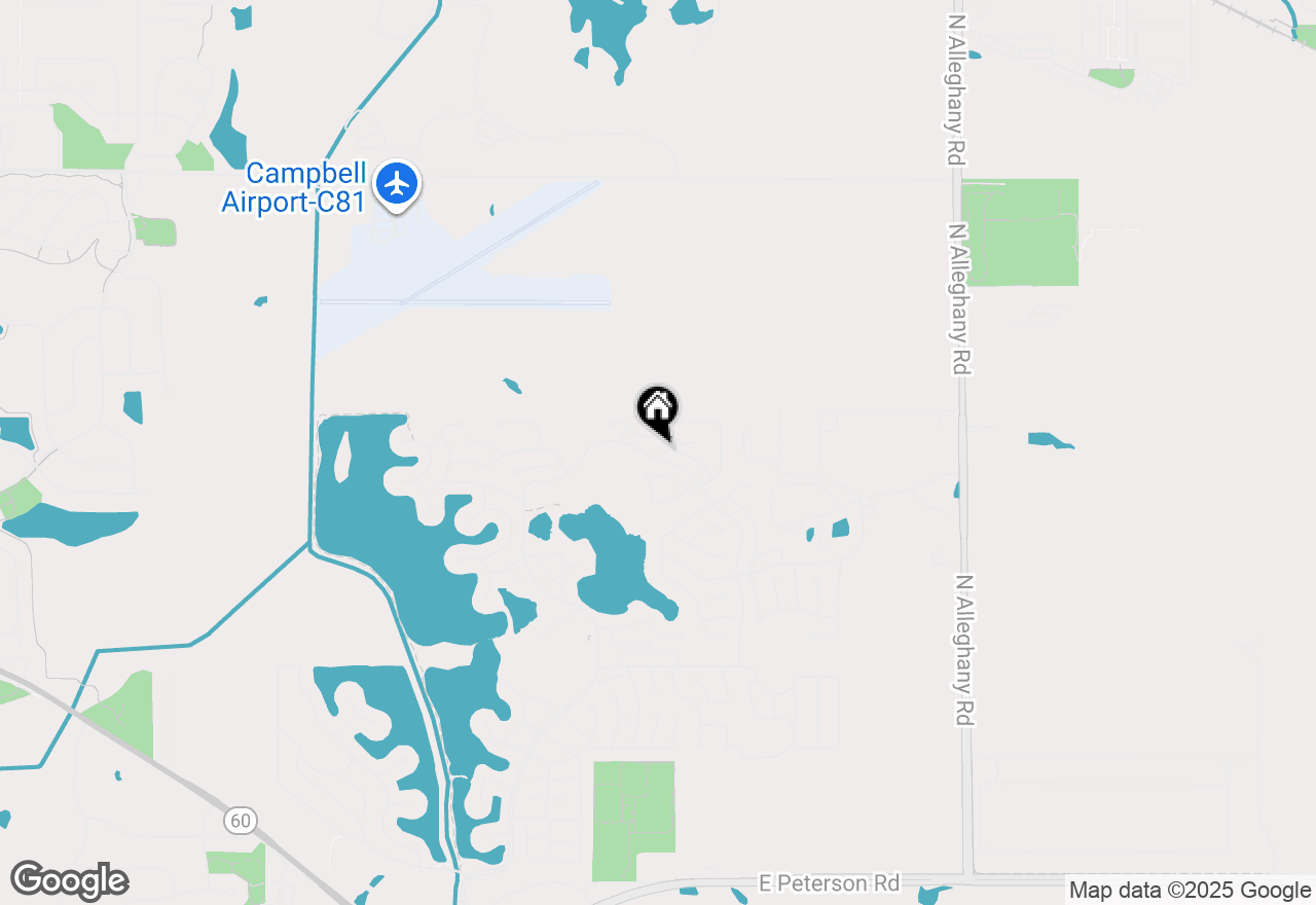 Map of 3700 Brookside Court, Grayslake, IL 60030