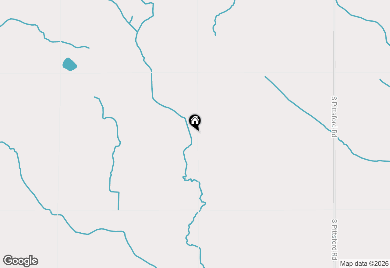 Map of 9500 Gilbert Road, Pittsford, MI 49271