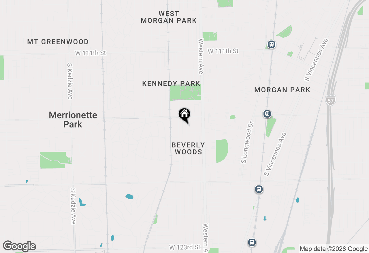 Map of 11536 S Campbell Avenue, Chicago, IL 60655