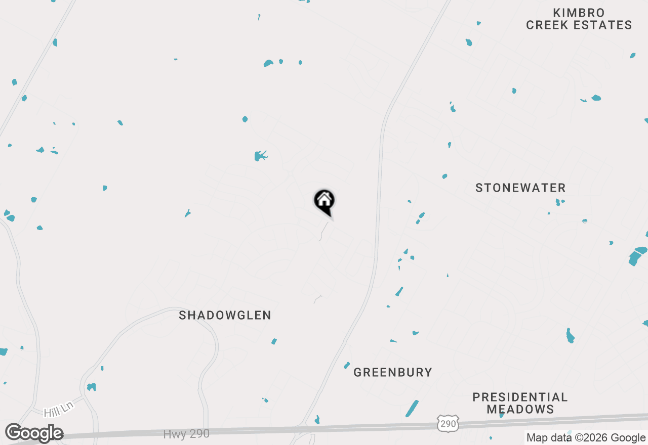 Map of 13925 Fallsprings Way, Manor, TX 78653