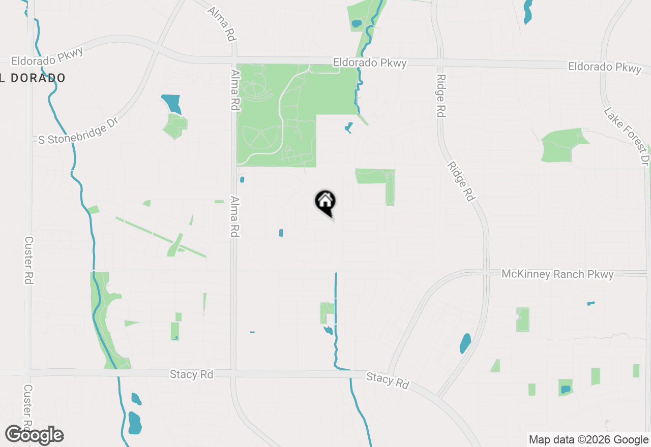 Map of 6809 Gallatin Street, Mckinney, TX 75070