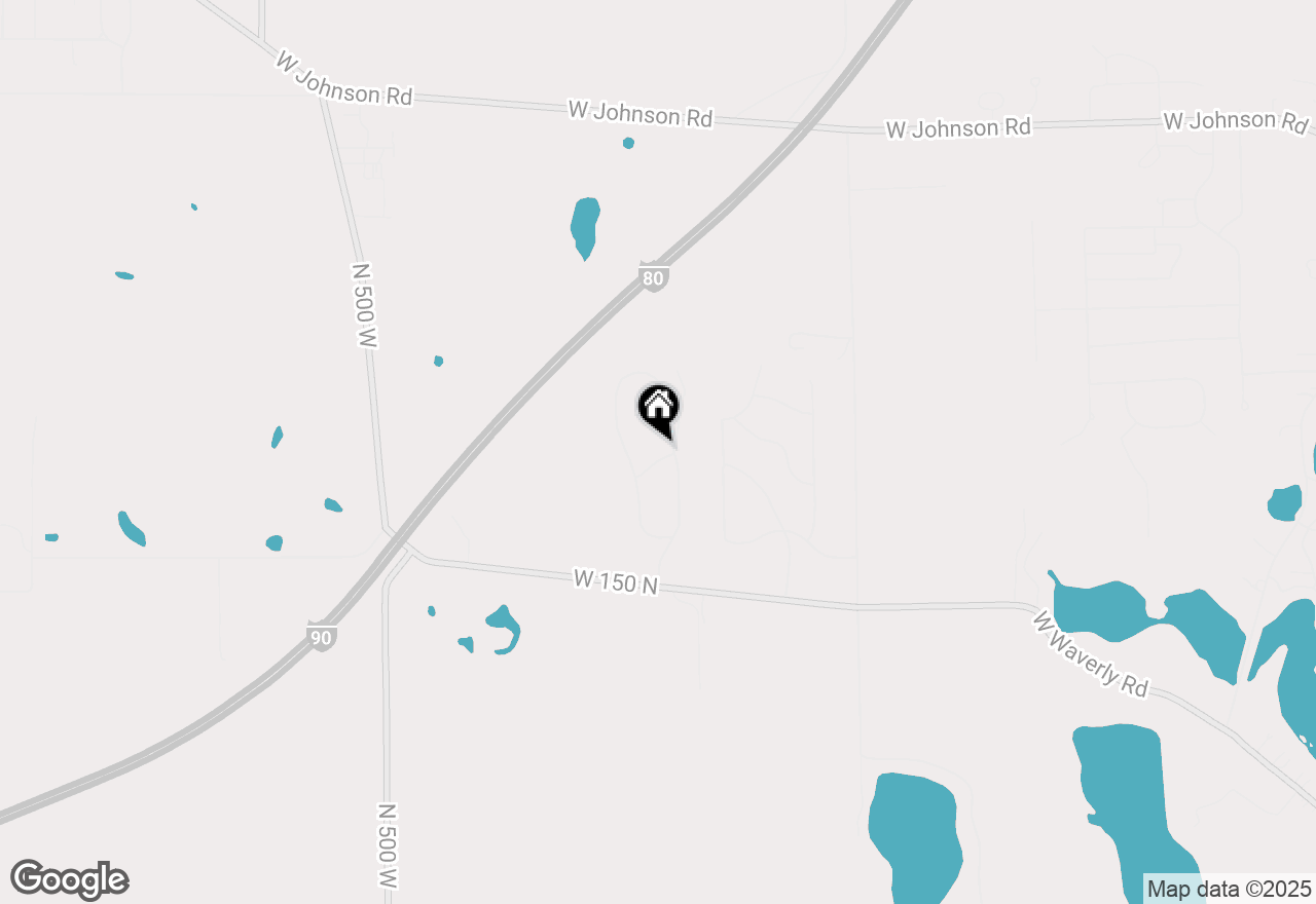 Map of 1856 N Rustic Drive, La Porte, IN 46350