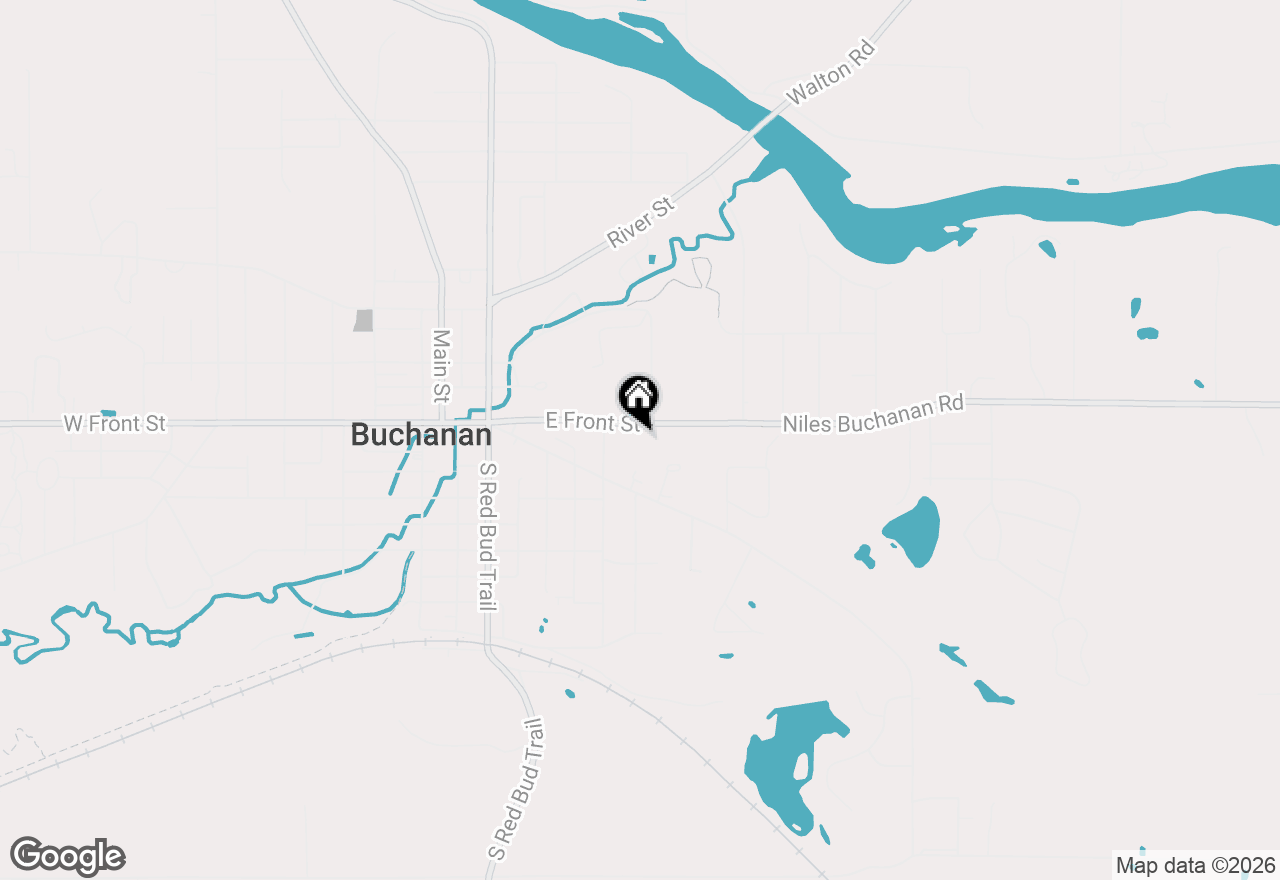 Map of 714 E Front Street #SPACE 1, Buchanan, MI 49107