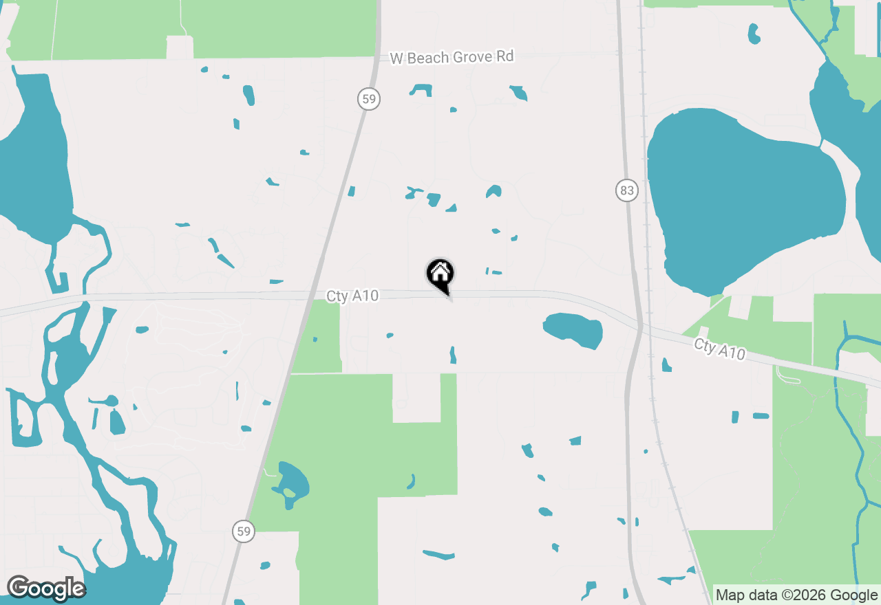 Map of 24049 W Grass Lake Road, Antioch, IL 60002