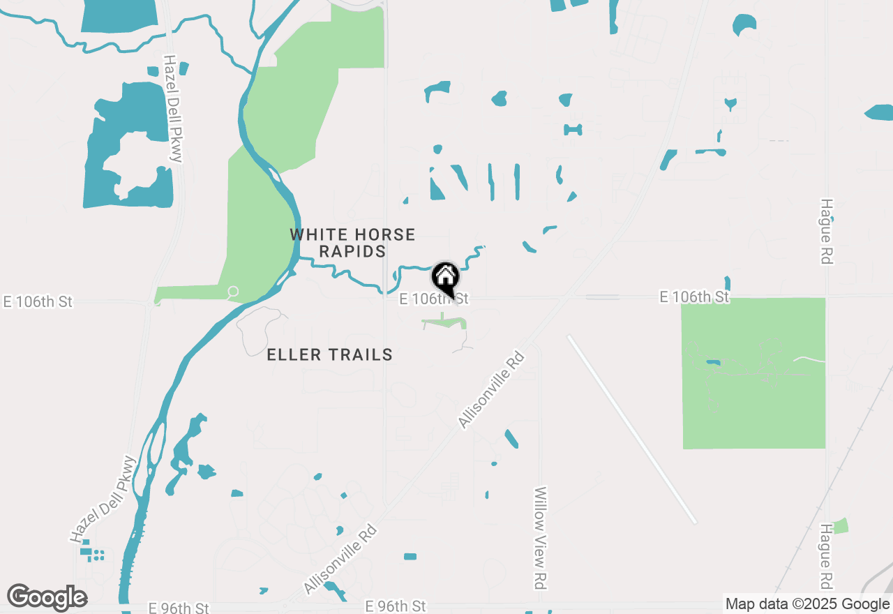 Map of 6230 Valleyview Drive, Fishers, IN 46038