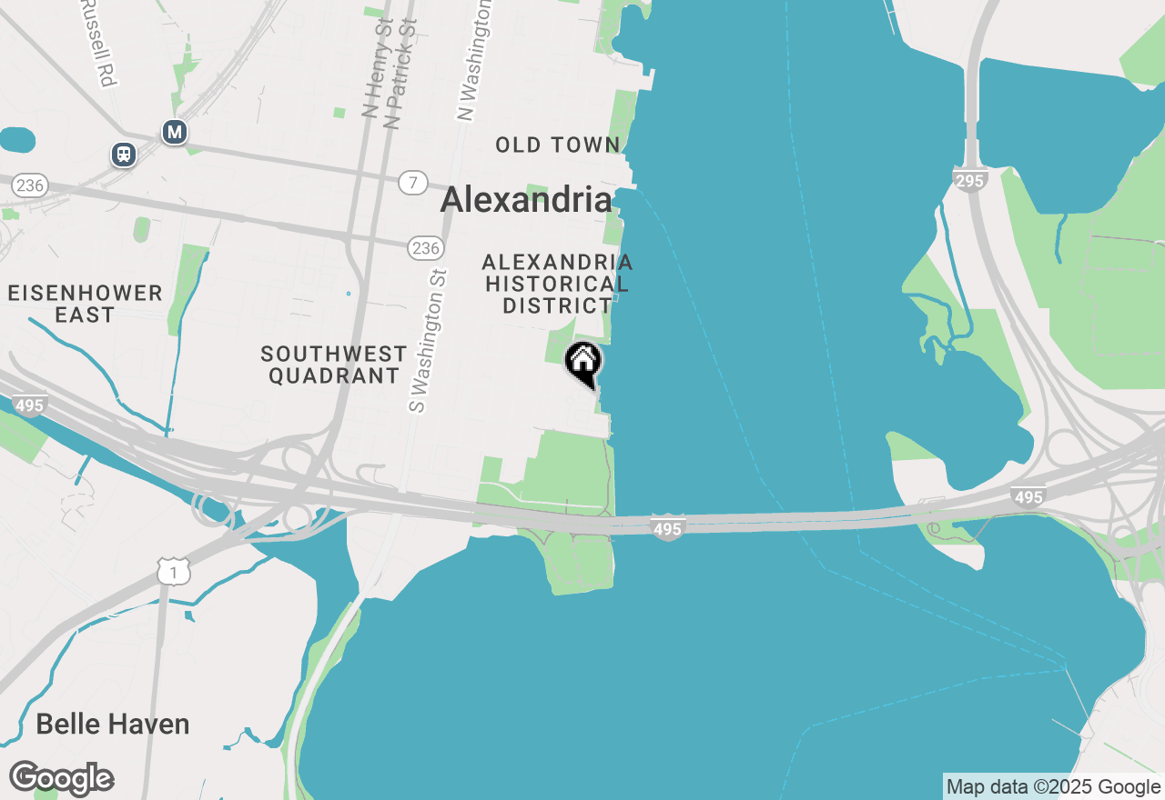 Map of 9 Franklin Street, Alexandria, VA 22314