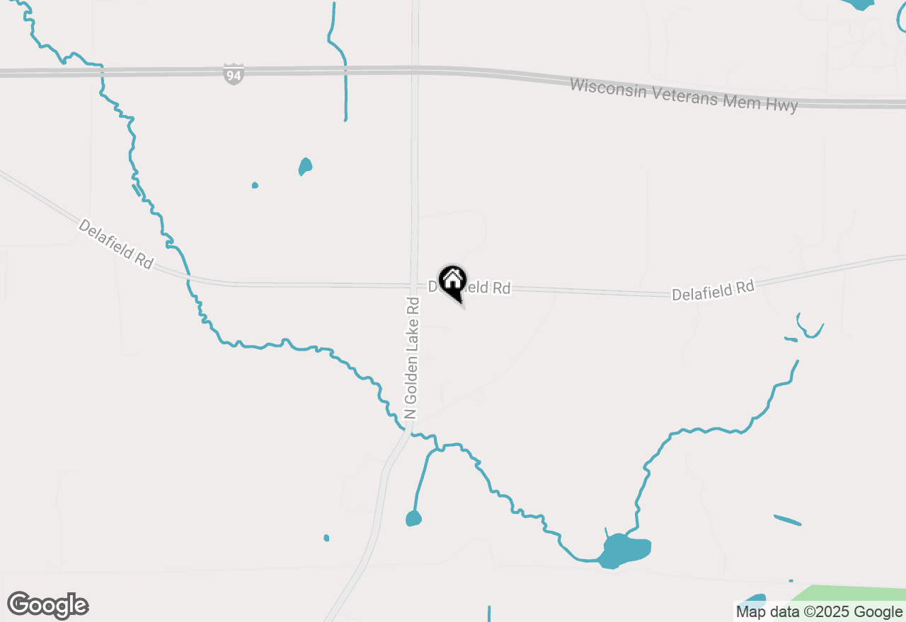 Map of 38849 Delafield Rd, Summit, WI 53066