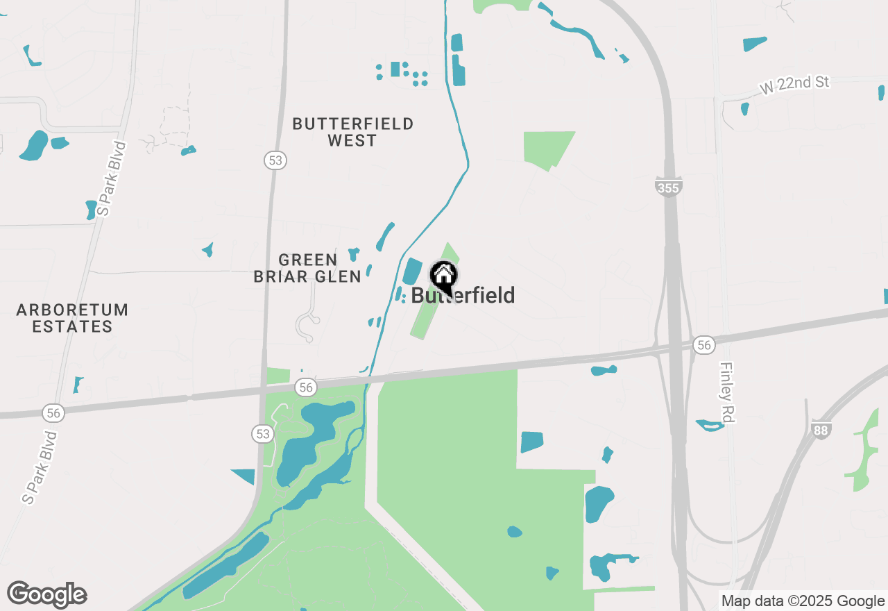 Map of 2S540 Gray Avenue, Lombard, IL 60148