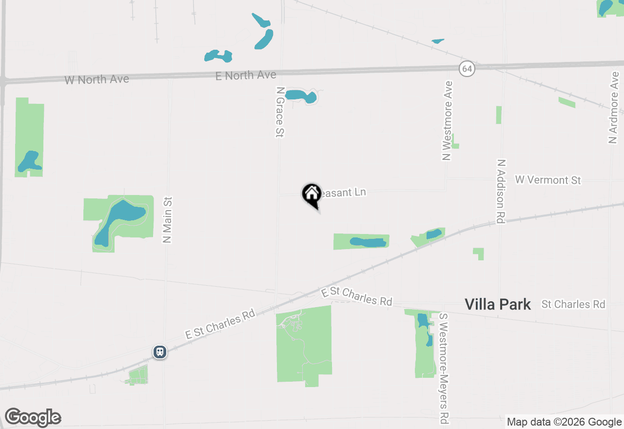 Map of 358 N Fairfield Avenue, Lombard, IL 60148