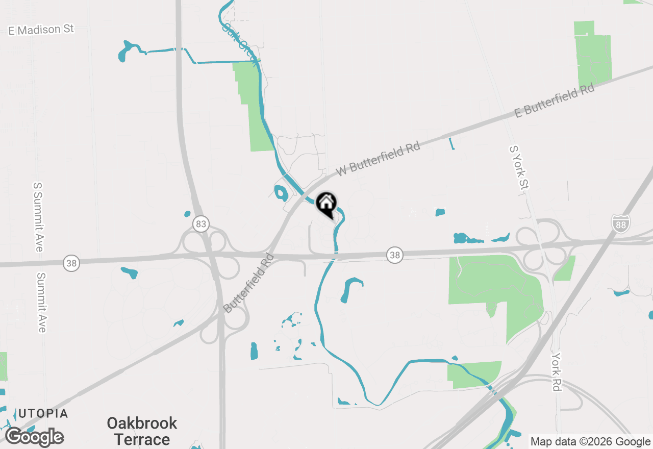 Map of 8 Saint Regis Court, Elmhurst, IL 60126