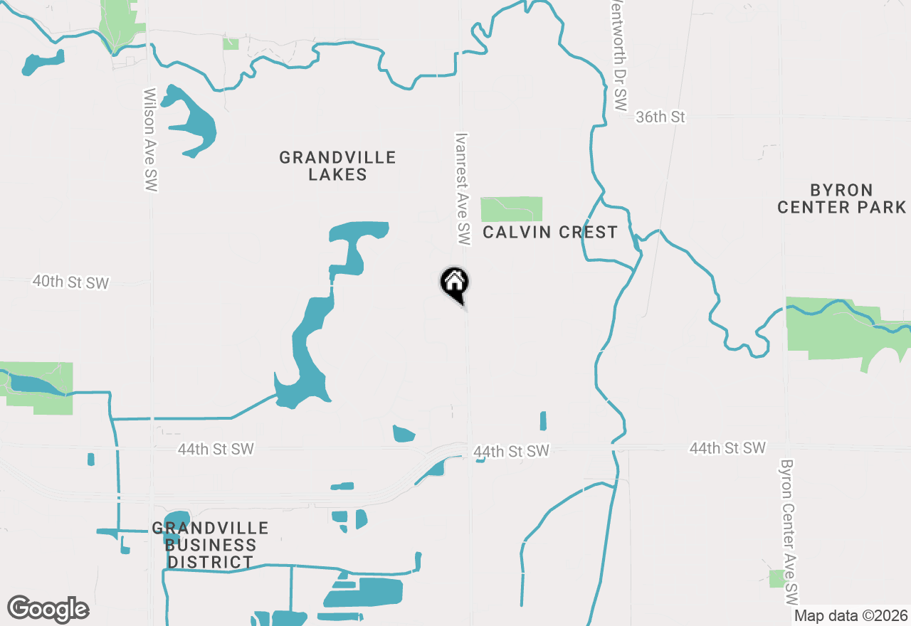 Map of 4071 Ivanrest Avenue Sw, Grandville, MI 49418