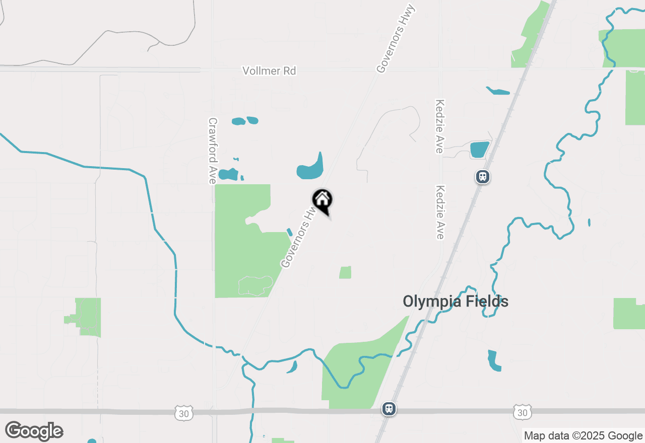 Map of 20409 Ithaca Road, Olympia Fields, IL 60461