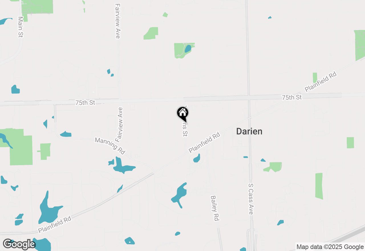 Map of 2 77th Street, Downers Grove, IL 60516