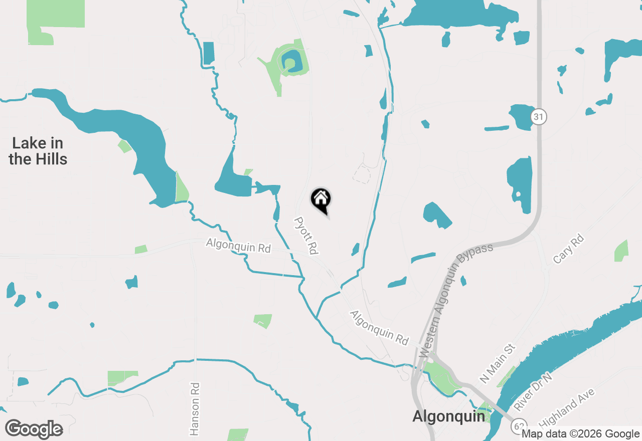Map of 944 Viewpoint Drive, Lake In The Hills, IL 60156