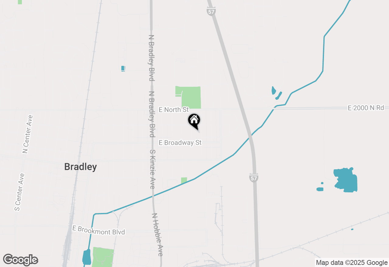 Map of 154 N Madison Avenue, Bradley, IL 60915