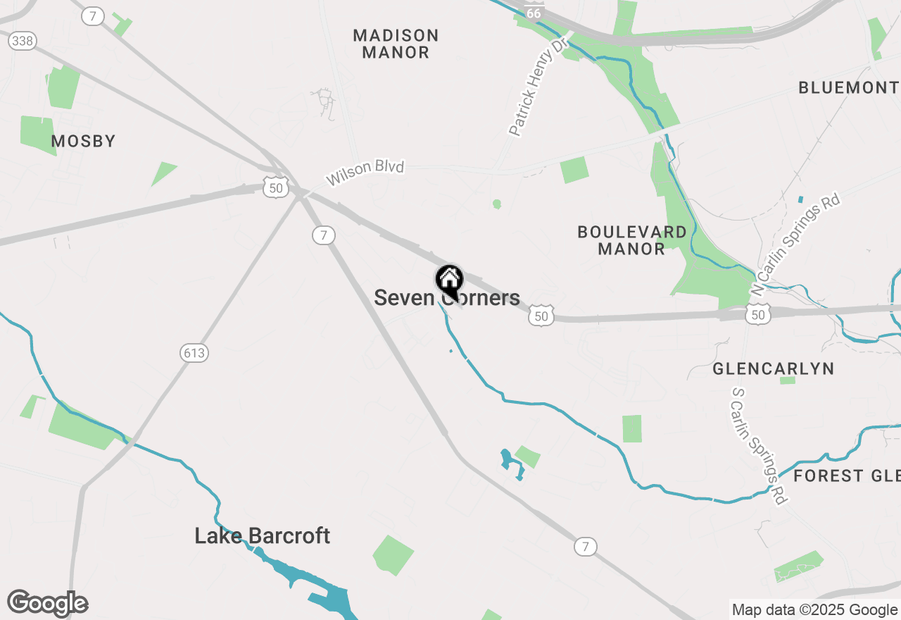 Map of 6146 Brook Drive #4, Falls Church, VA 22044