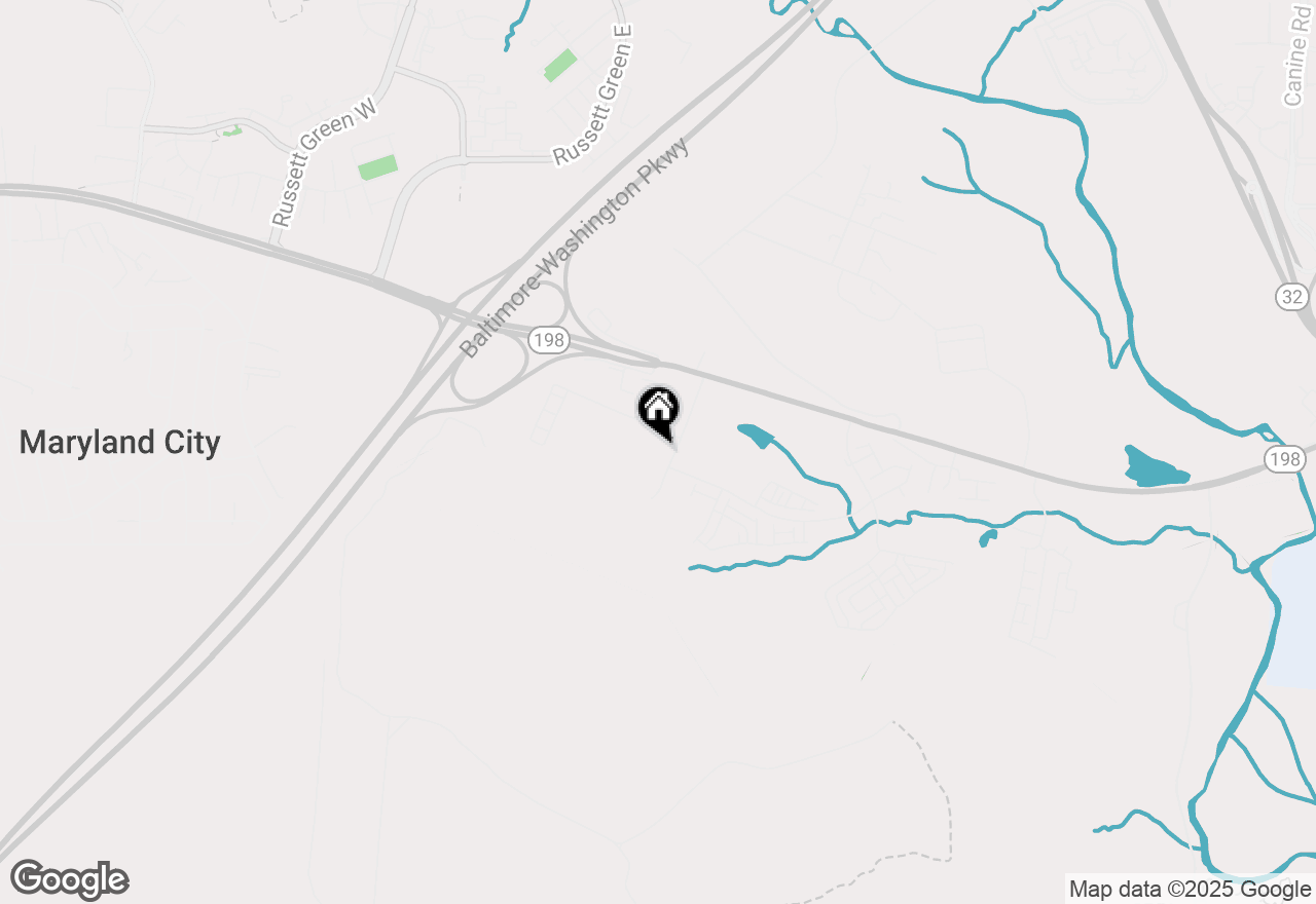 Map of 1411 Broomsedge Lane, Laurel, MD 20724