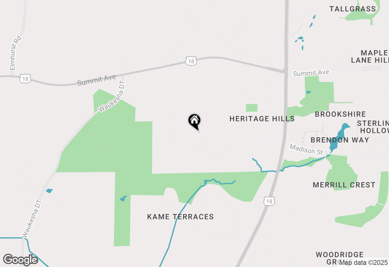 Map of 3625 Madison St, Waukesha, WI 53188