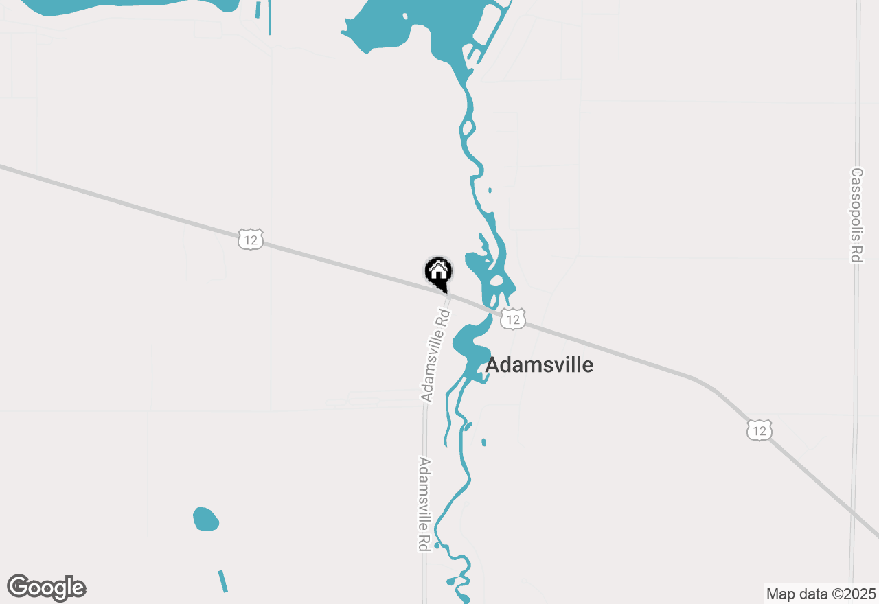 Map of 22451 Us Highway 12, Edwardsburg, MI 49112