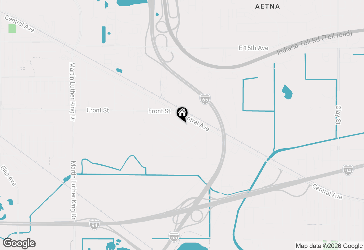 Map of 2733 Central Drive, Gary, IN 46407