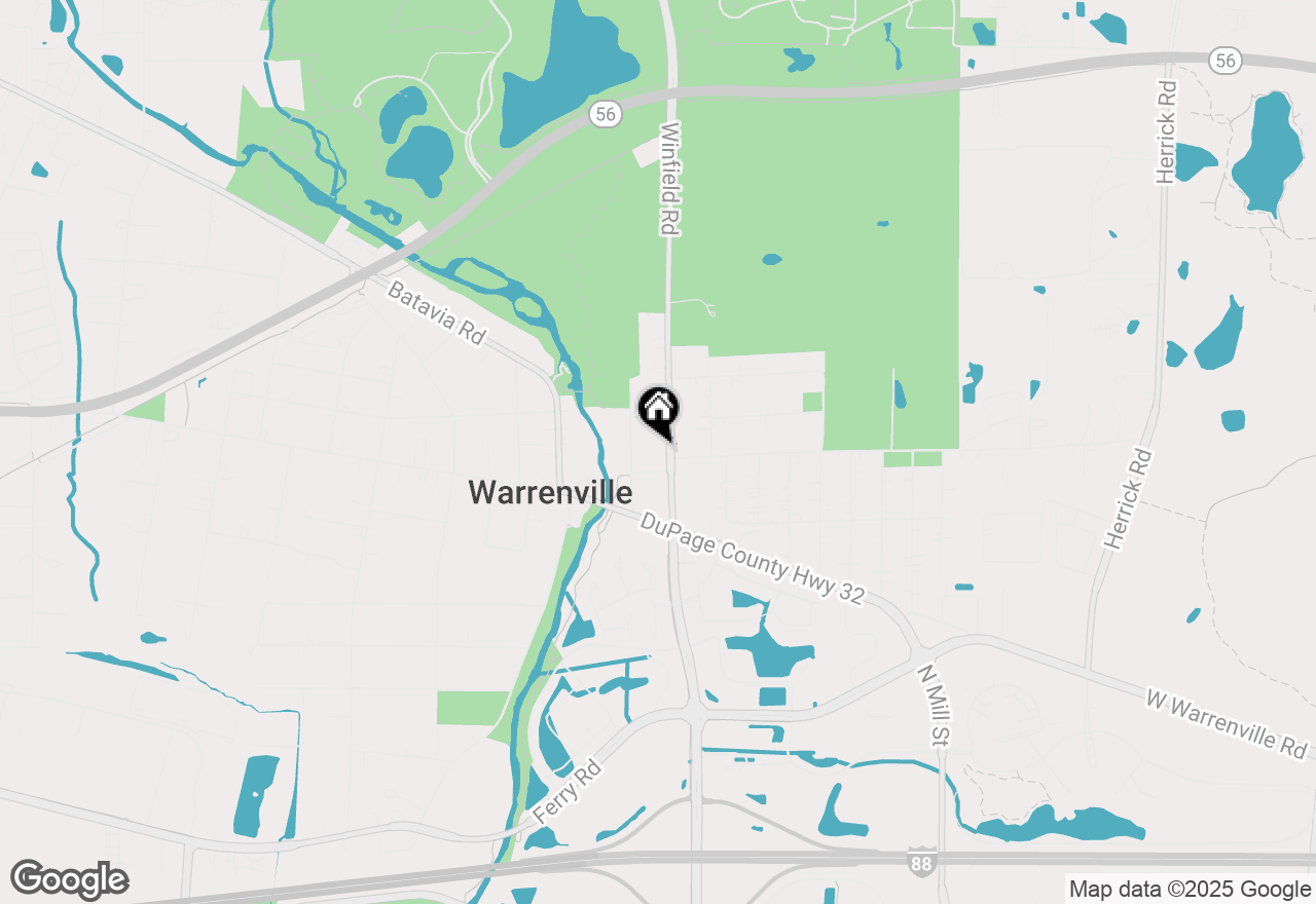 Map of 3S478 Winfield Road, Warrenville, IL 60555