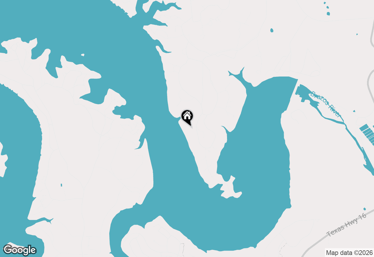 Map of 1011 Lakeview Point Road, Possum Kingdom Lake, TX 76449