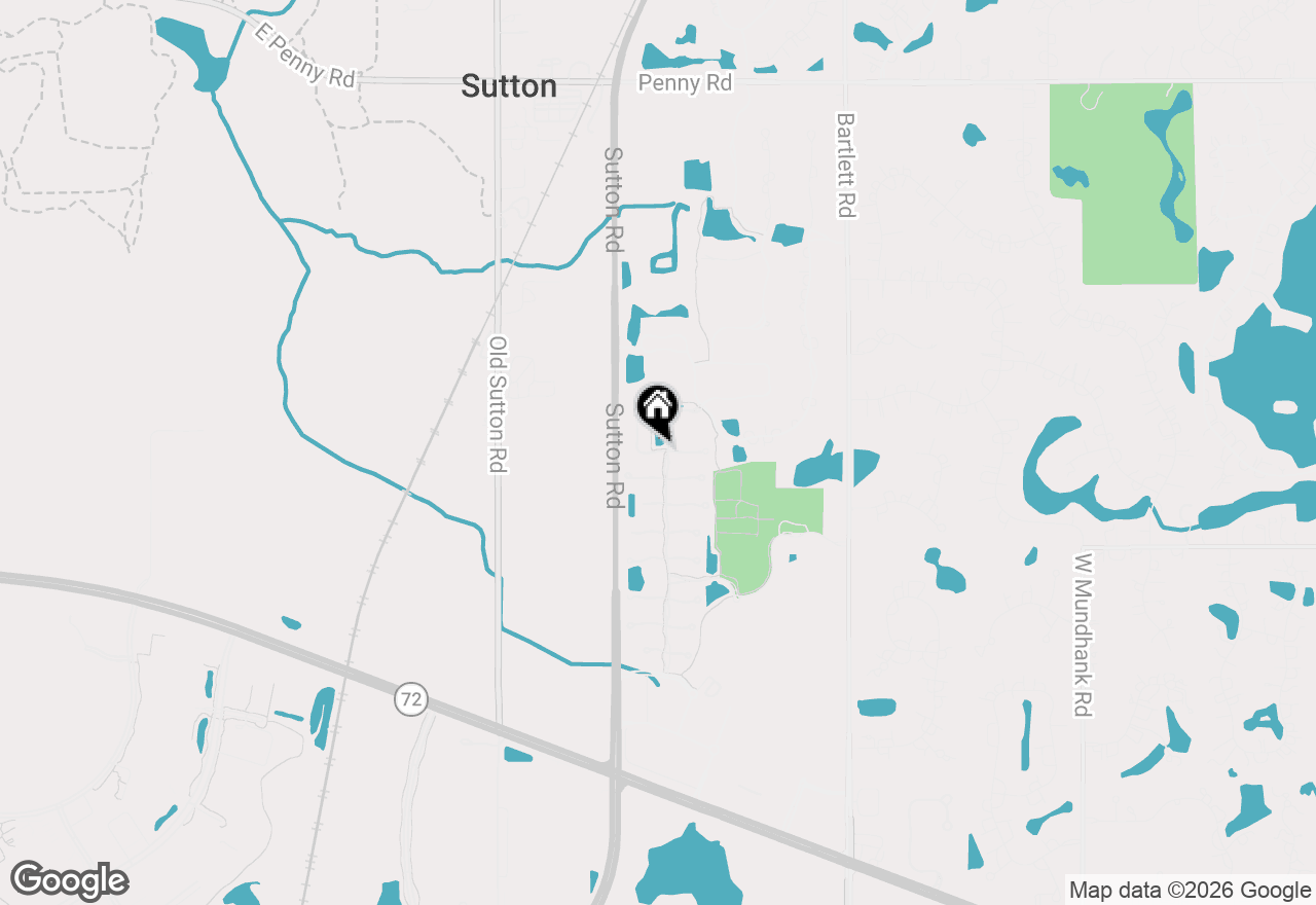 Map of 25 Aztec Court, South Barrington, IL 60010