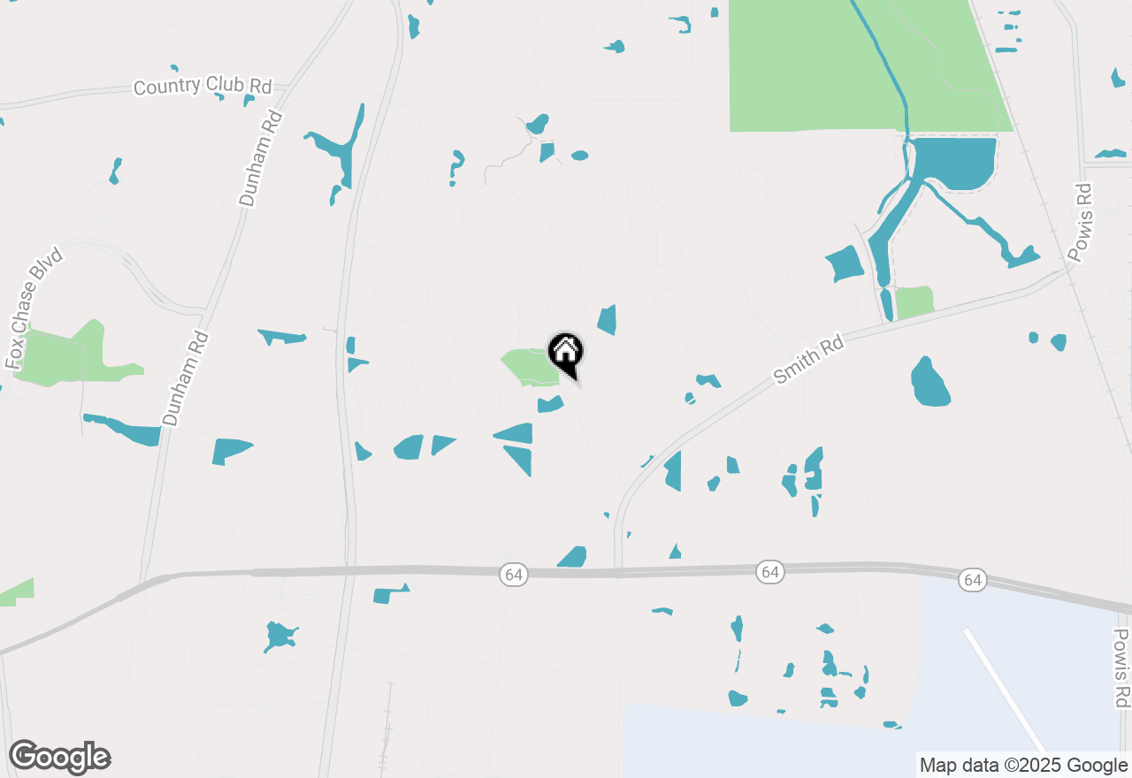 Map of 370 Bridgeview Court, St. Charles, IL 60174