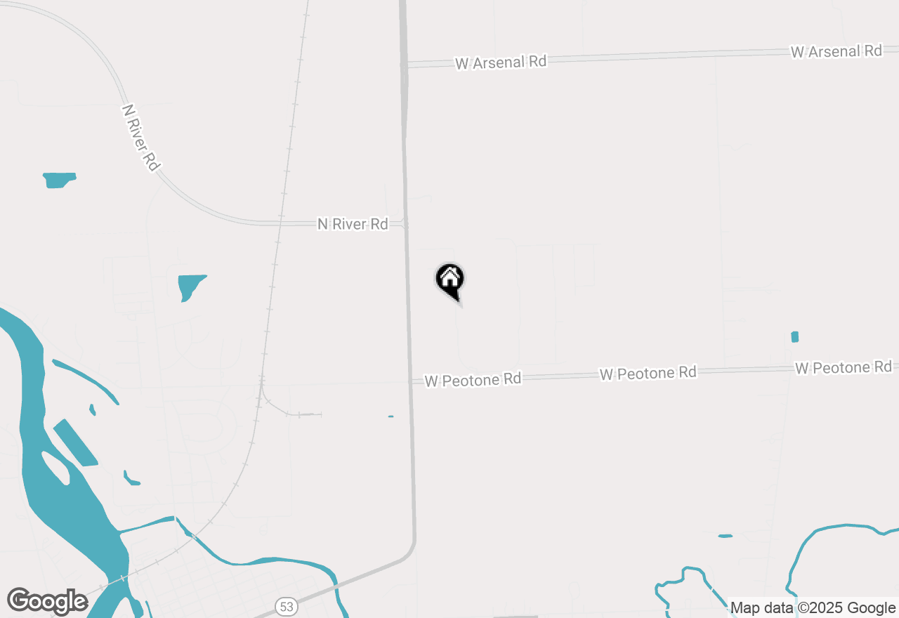 Map of 30908 Slalom Lane, Wilmington, IL 60481