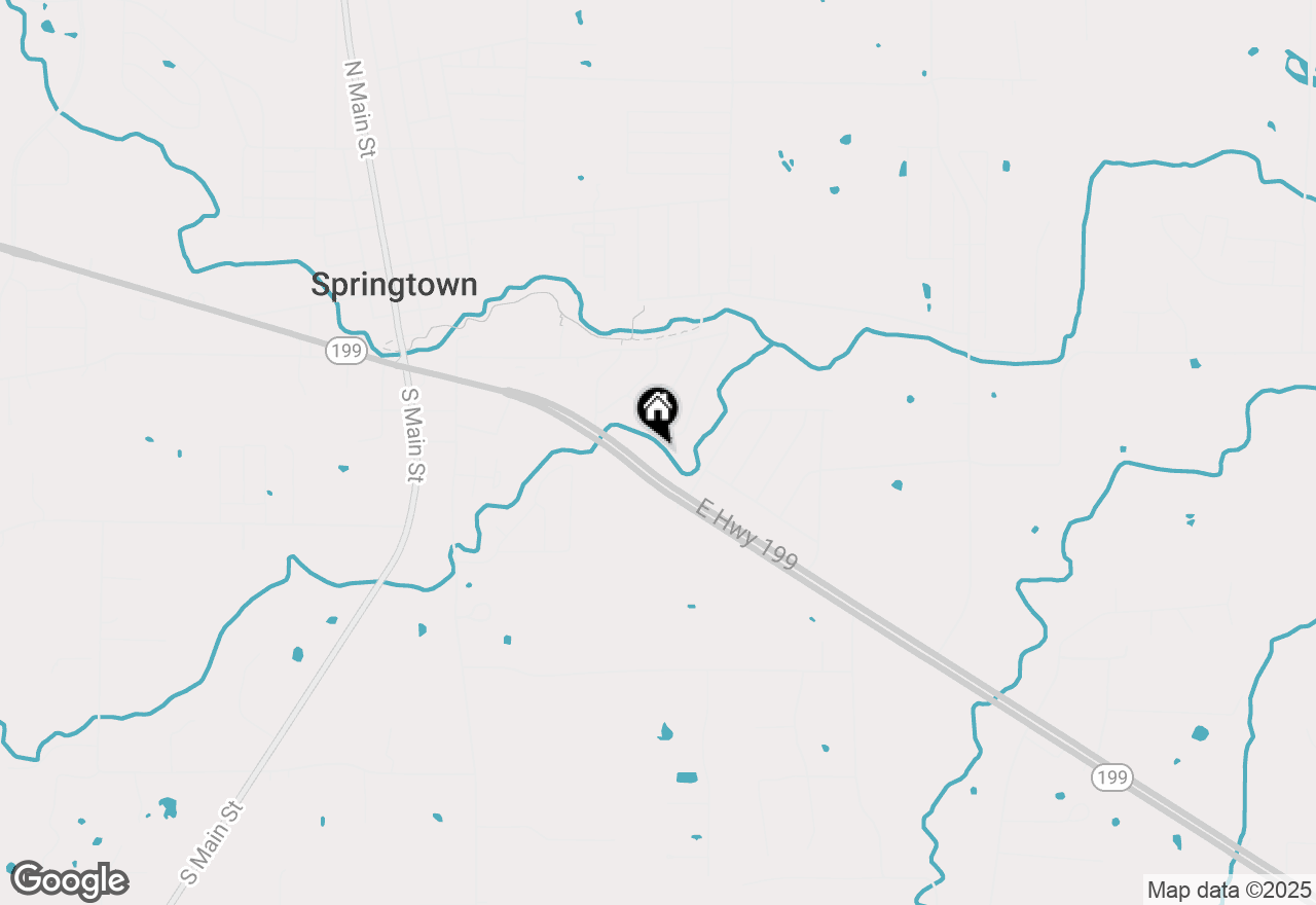 Map of 625 E Highway 199, Springtown, TX 76082