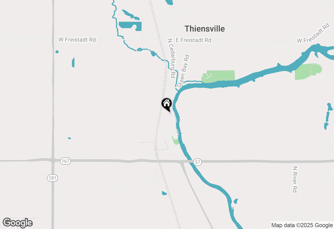 Map of 213 S Main St #302, Thiensville, WI 53092