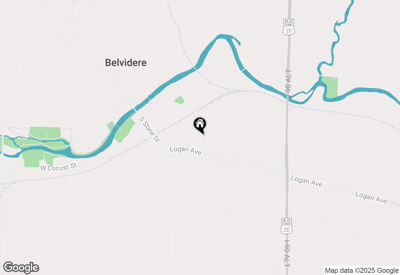 Map of 513 Church Street, Belvidere, IL 61008