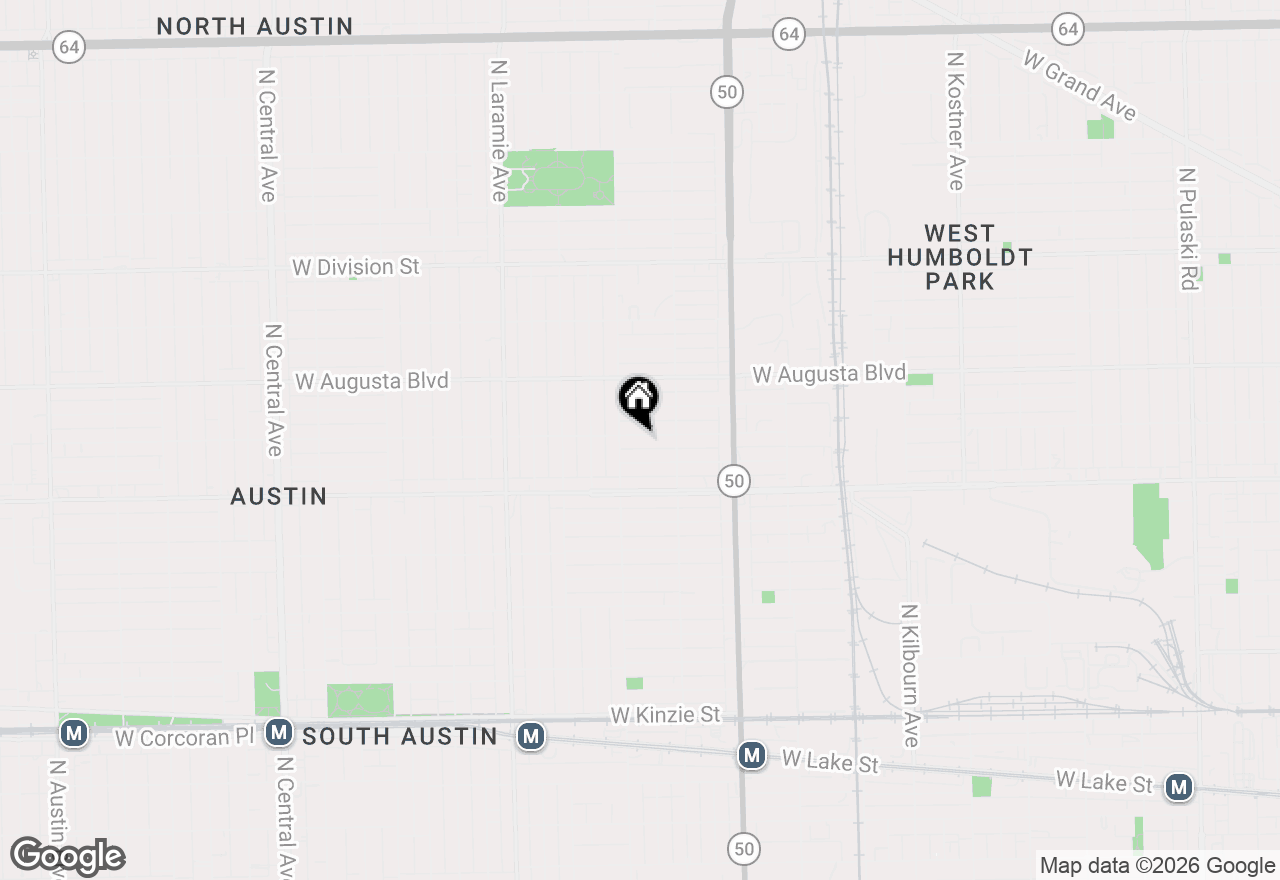 Map of 4941 W Iowa Street, Chicago, IL 60651