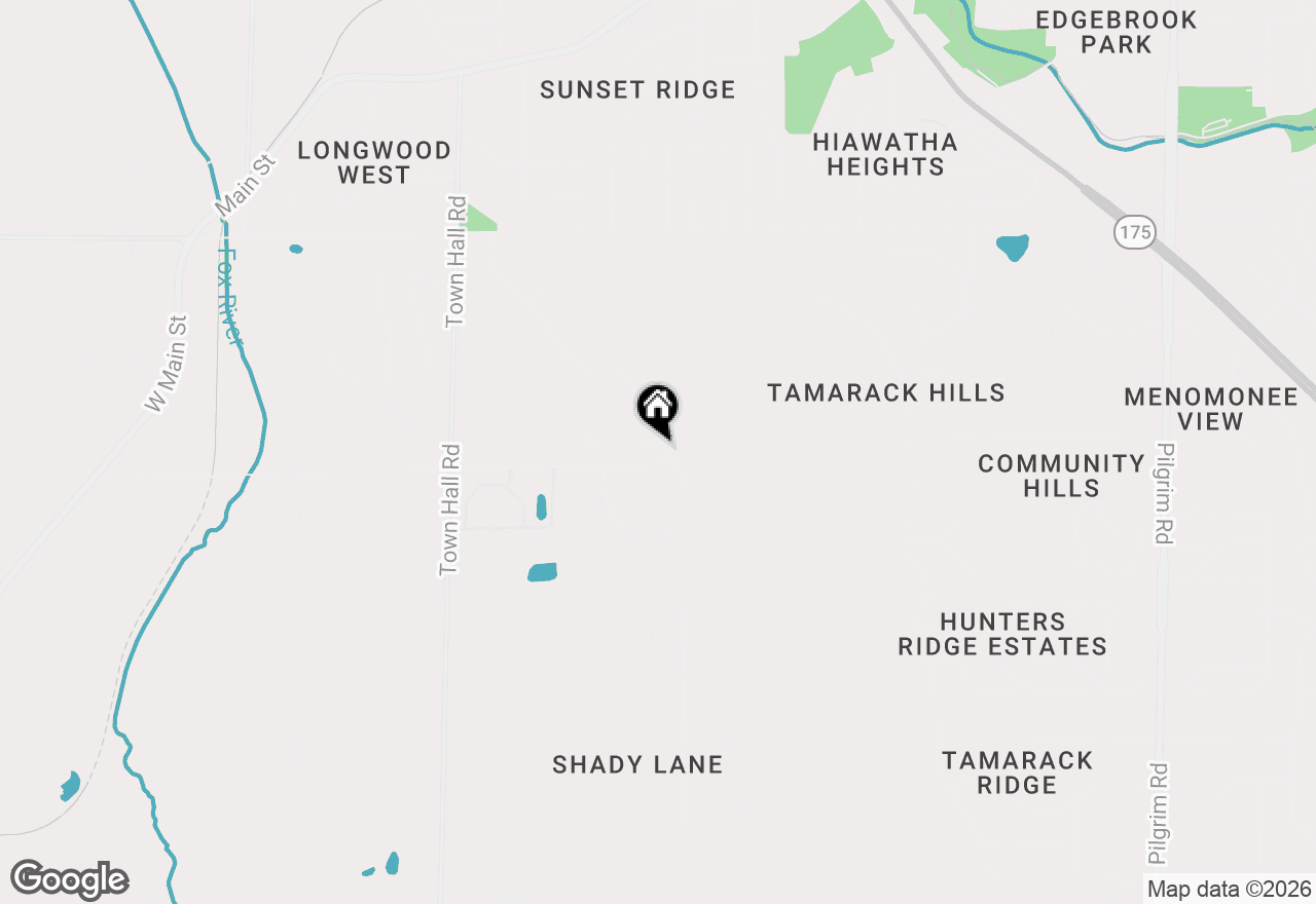 Map of W173N8035 Shady Ln, Menomonee Falls, WI 53051